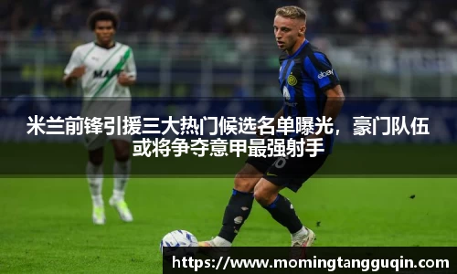 米兰前锋引援三大热门候选名单曝光，豪门队伍或将争夺意甲最强射手