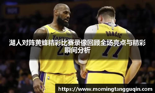 湖人对阵黄蜂精彩比赛录像回顾全场亮点与精彩瞬间分析